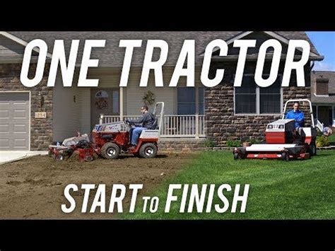 Ventrac Vs Mini Skid Steer : Trenching 